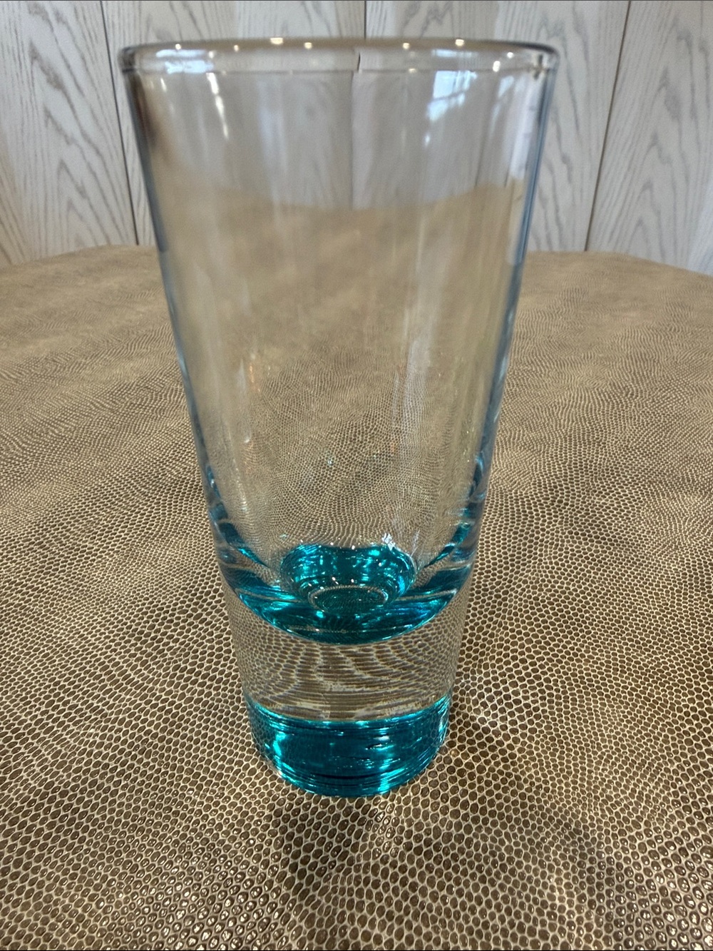 Vintage Colored Base Clear Shot Glasses - Set of 4 - Picture 4 of 16